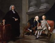 Richard  Wilson The future George III oil on canvas